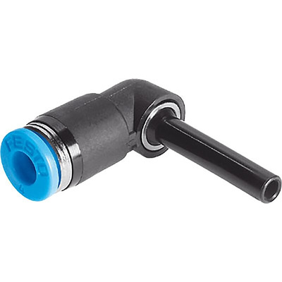 Festo QSL Series Elbow Tube-toTube Adaptor, Push In 12 mm to Push In 12 mm, Tube-to-Tube Connection Style, 153060