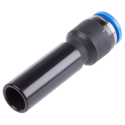 Festo QS Series Reducer Nipple, Push In 10 mm to Push In 6 mm, Tube-to-Tube Connection Style, 130623