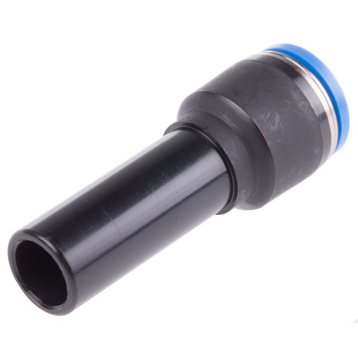 Festo QS Series Reducer Nipple, Push In 12 mm to Push In 10 mm, Tube-to-Tube Connection Style, 153044