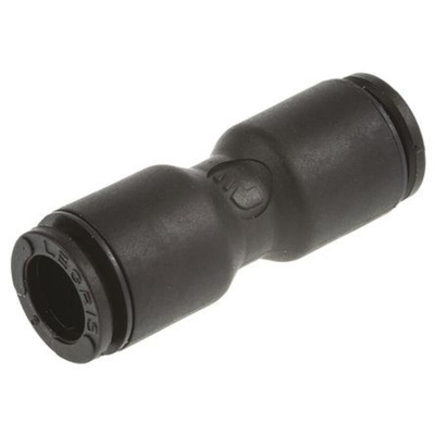 Legris LF3000 Series Reducer Nipple, Push In 16 mm to Push In 12 mm, Tube-to-Tube Connection Style