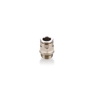 Festo NPQH Series Straight Threaded Adaptor, G 1/4 Male to Push In 8 mm, Threaded-to-Tube Connection Style, 578342