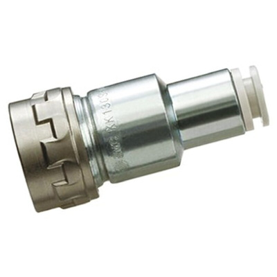 SMC KK130 Series Straight Tube-to-Tube Adaptor, Push In 8 mm to Push In 8 mm, Tube-to-Tube Connection Style