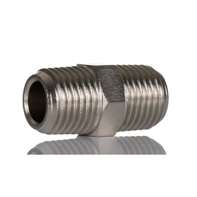 SMC Straight Threaded Adaptor, G 1/8 Female to G 1/8 Female, Threaded Connection Style