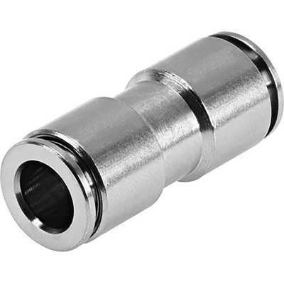 Festo NPQH Series Straight Tube-to-Tube Adaptor, Push In 4 mm to Push In 4 mm, Tube-to-Tube Connection Style, 578323
