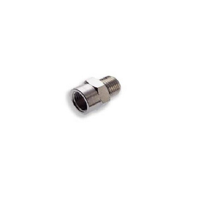 Norgren 15 Series Straight Threaded Adaptor, R 1/4 Male to G 1/4 Female, Threaded Connection Style