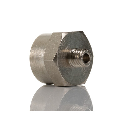Norgren 15 and 16 Series Series Straight Threaded Adaptor, M5 Male to G 1/8 Female, Threaded Connection Style