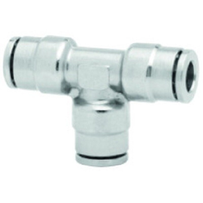 Norgren PNEUFIT 10 Series Straight Fitting, Push In 5 mm to Push In 5 mm, Tube-to-Tube Connection Style