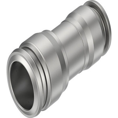 NPQR Series Straight Fitting, Push In 16 mm to Push In 12 mm, Tube-to-Tube Connection Style, NPQR-D-Q16