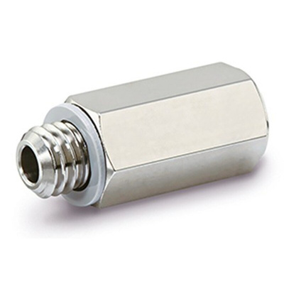 SMC MS Series Elbow Threaded Adaptor, M5 Female to M5 Male, Threaded Connection Style
