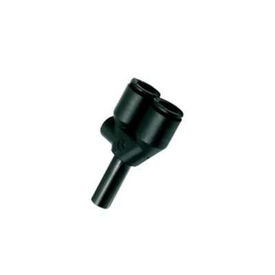 LF 3000 Series Tube-to-Tube Adaptor, 10 mm to Push In 10 mm, Tube-to-Tube Connection Style, 3142 10 00