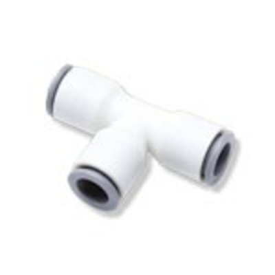 Legris LF6300 LIQUIfit Series Tee Tube-to-Tube Adaptor Push In 6 mm, Push In 6 mm to Push In 6 mm, Tube-to-Tube