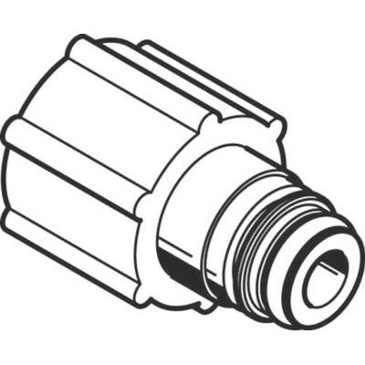 Festo QSP10 Series Straight Threaded Adaptor, G 1/8 Female to G 1/8 Female, 565811