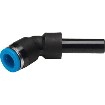 Festo QSW Series Elbow Tube-toTube Adaptor, Push In 12 mm to Push In 12 mm, Tube-to-Tube Connection Style, 130621