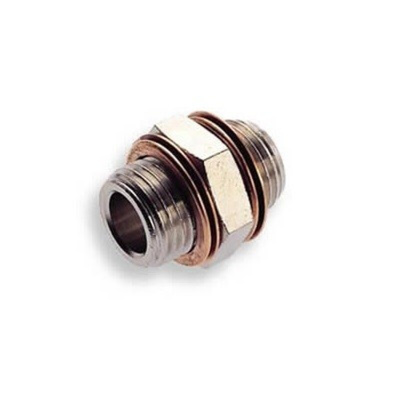 Norgren 16 Series Nipple Adaptor, G 1/8 Male to G 1/8 Male, Threaded Connection Style, 16020