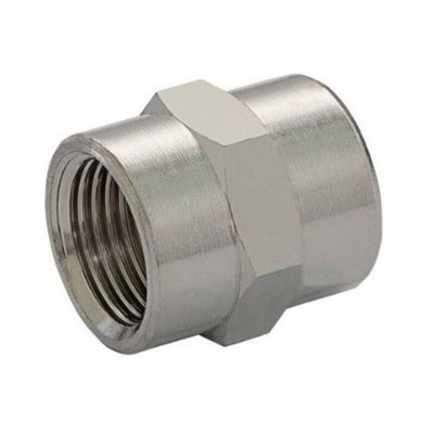 Norgren 16 Series Straight Threaded Adaptor, G 3/8 Female to G 1/4 Female, Threaded Connection Style