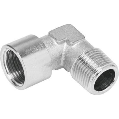 Festo NPFC Series Elbow Fitting, R 1/8 to G 1/8, Threaded Connection Style, 8030216