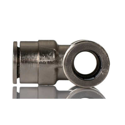 Norgren PNEUFIT 10 Series Straight Fitting, Push In 10 mm to Push In 10 mm, Tube-to-Tube Connection Style