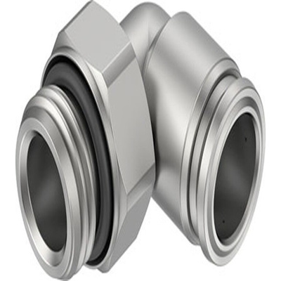 Festo NPQR Series Push-in Fitting, G 1/2 Male to Push In 14 mm, Threaded-to-Tube Connection Style, NPQR-L-G12
