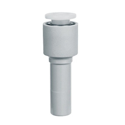 SMC KG Series Plug-in Reducer, Push In 4 mm to 6 mm, Plug-In Reducer Connection Style