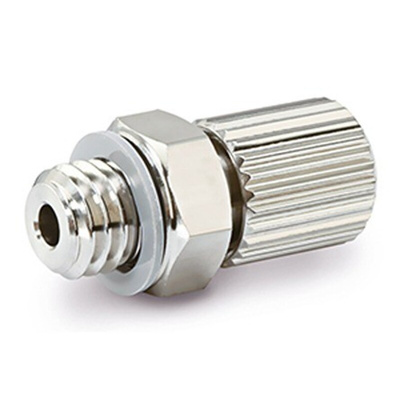SMC MS Series Hose Elbow, M5 to Barbed 4 mm, Threaded-to-Tube Connection Style