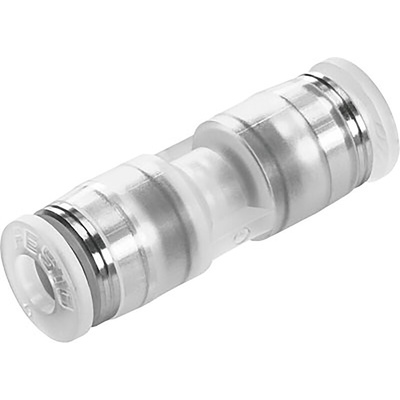 Festo NPQP Series Straight Tube-to-Tube Adaptor, Push In 12 mm to Push In 12 mm, Tube-to-Tube Connection Style, 133095