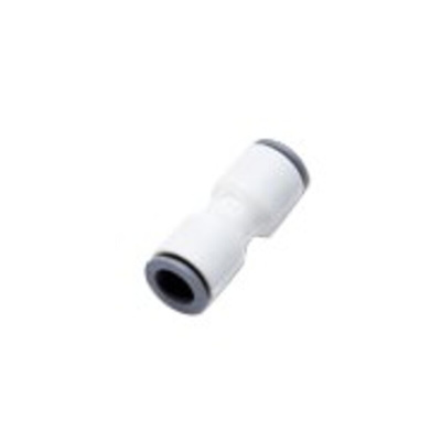 Legris LF6300 LIQUIfit Series Straight Tube-to-Tube Adaptor, Push In 12 mm to Push In 12 mm, Tube-to-Tube Connection