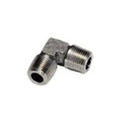 Legris 0152 Series Elbow Threaded Adaptor, R 3/8 Male to R 3/8 Male, Threaded Connection Style