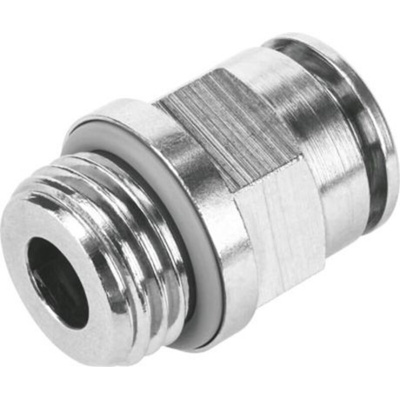 Festo Straight Threaded Adaptor, M7 Male to Push In 6 mm, Threaded-to-Tube Connection Style, 578337