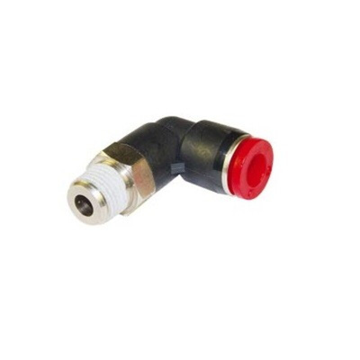 Norgren, R 1/8 to Push In 8 mm, Threaded-to-Tube Connection Style