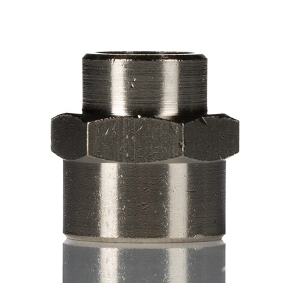 Norgren 16 Series Straight Threaded Adaptor, G 1/4 Female to G 1/8 Female, Threaded Connection Style