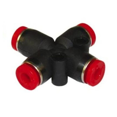 Norgren Pneufit C Series, Push In 8 mm to Push In 8 mm, Tube-to-Tube Connection Style