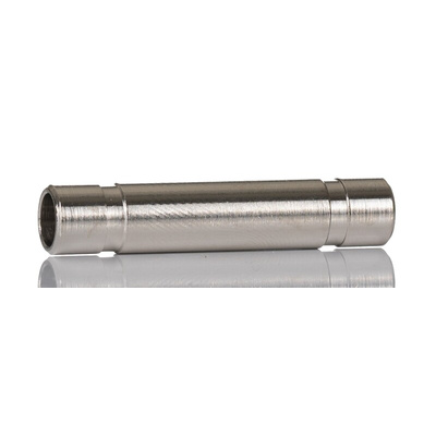 Norgren PNEUFIT 10 Series Straight Fitting, Push In 8 mm to Push In 8 mm, Tube-to-Tube Connection Style, 10022