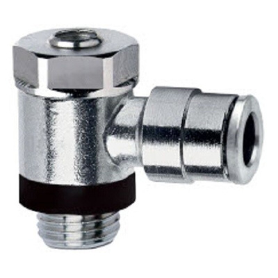 Norgren PNEUFIT 10 Series Straight Threaded Adaptor, G 1/2 Male to Push In 12 mm, Threaded Connection Style