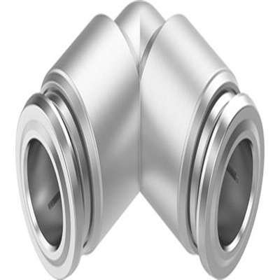 Festo NPQR Series Push-in Fitting, Push In 8 mm to Push In 8 mm, Tube-to-Tube Connection Style, NPQR-L-Q8