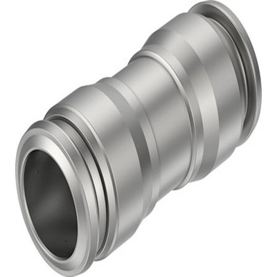 NPQR Series Push-in Fitting, Push In 16 mm to Push In 16 mm, Tube-to-Tube Connection Style, NPQR-D-Q16