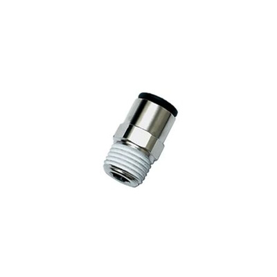 LF 3000 Series Stud Fitting, 1/4 in to NPT 1/4 Male, Tube-to-Port Connection Style, 3175 56 14