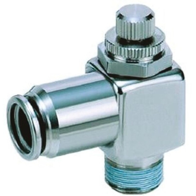 SMC ASG Series Tube Flow Regulator, 6mm Tube Inlet Port x R 1/8 Male Outlet Port