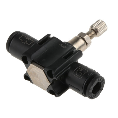 Legris 7770 Series Tube Flow Regulator, 4mm Tube Inlet Port x 4mm Tube Outlet Port