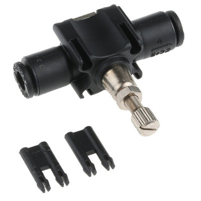 Legris 7770 Series Tube Flow Regulator, 4mm Tube Inlet Port x 4mm Tube Outlet Port