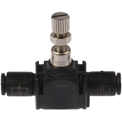 Legris 7770 Series Tube Flow Regulator, 6mm Tube Inlet Port x 6mm Tube Outlet Port