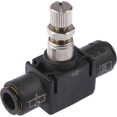 Legris 7770 Series Tube Flow Regulator, 8mm Tube Inlet Port x 8mm Tube Outlet Port