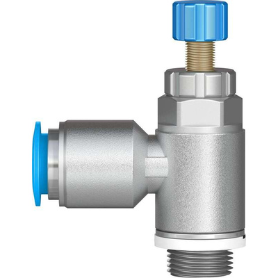 Festo GRLA Series Tube Exhaust Valve, 10mm Tube Inlet Port x G 1/4 Outlet Port, 534340