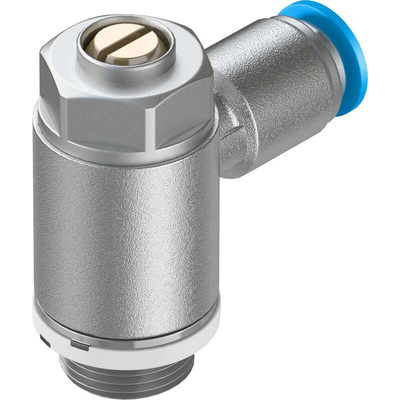 Festo GRLA Series Tube Exhaust Valve, 6mm Tube Inlet Port x G 1/4 Outlet Port, 193146