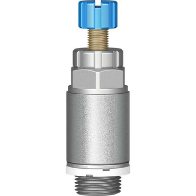 Festo GRLA Series Tube Exhaust Valve, 8mm Tube Inlet Port x G 1/4 Male Outlet Port, 193147