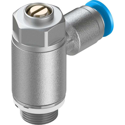 Festo GRLA Series Tube Exhaust Valve, 4mm Tube Inlet Port x G 1/8 Outlet Port, 193143