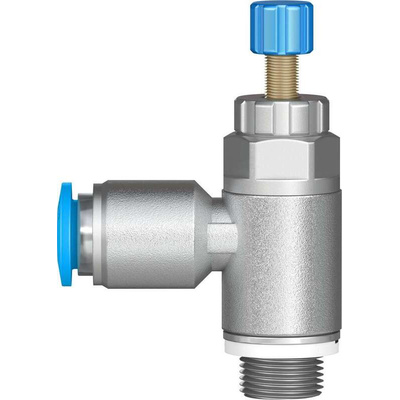 Festo GRLA Series Tube Exhaust Valve, 6mm Tube Inlet Port x G 1/8 Outlet Port, 197581