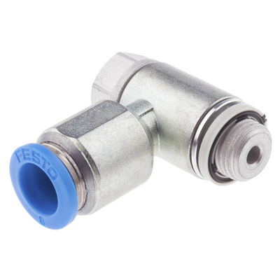 Festo GRLA Series Tube Exhaust Valve, 8mm Tube Inlet Port x G 1/8 Male Outlet Port, 193145