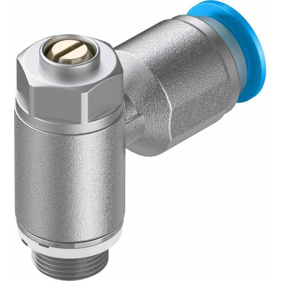 Festo GRLA Series Tube Exhaust Valve, 8mm Tube Inlet Port x G 1/8 Male Outlet Port, 193145