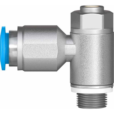 Festo GRLA Series Tube Exhaust Valve, 8mm Tube Inlet Port x G 1/8 Male Outlet Port, 193145