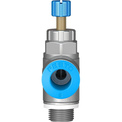 Festo GRLA Series Tube Exhaust Valve, 8mm Tube Inlet Port x G 1/4 Outlet Port, 534337